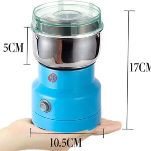 BREAUX Mini Electric Food Chopper, Grinder & Blender - Perfect for Peppers, Garlic, Coffee, and Seasonings | Fast & Efficient Kitchen Tool